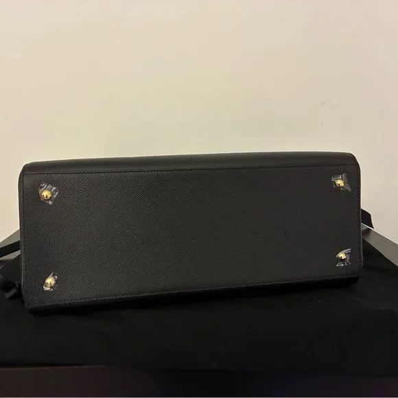 ✨ DeMellier The Hudson Bag Black Small Grain Leather - Picture 11 of 13